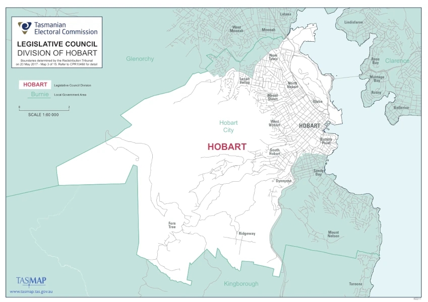 Hobart Legislative Council Division